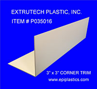 3 x 3 Inch Corner Trim